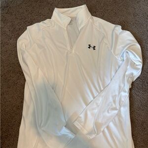 Men’s under Armour athletic quarter zip size large